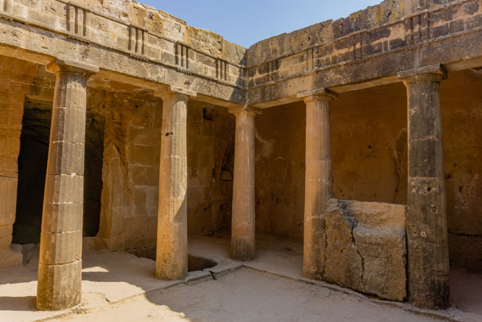 The Tombs of the Kings in Paphos