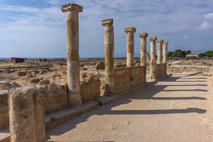 Ruins at Kato Paphos Archaeological Park