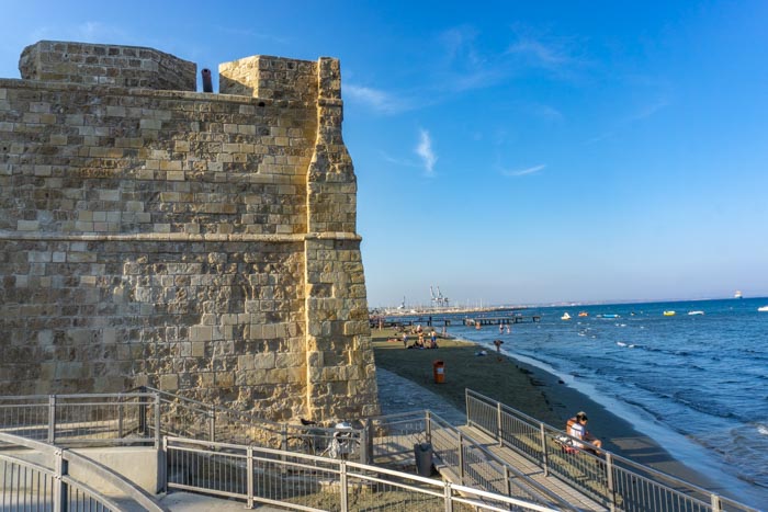 Larnaca has fewer sites compaed to Paphos or Limassol