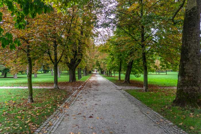 Walking through Tivoli Park