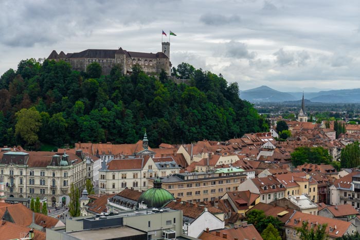Ljubljana from above