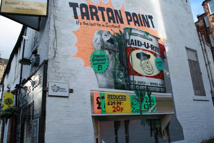 street art in Glasgow