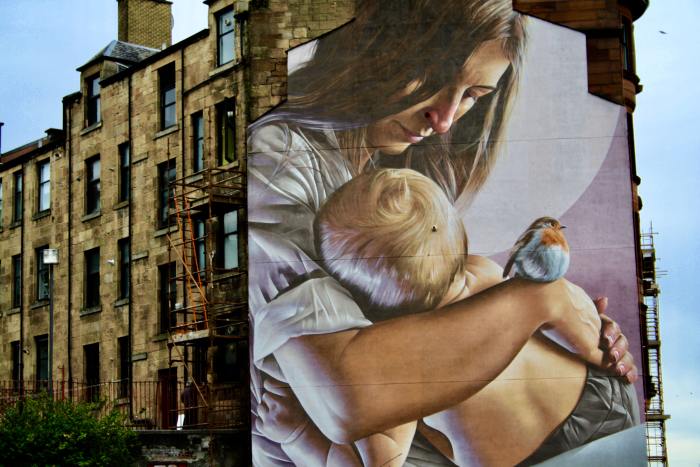 street art in Glasgow