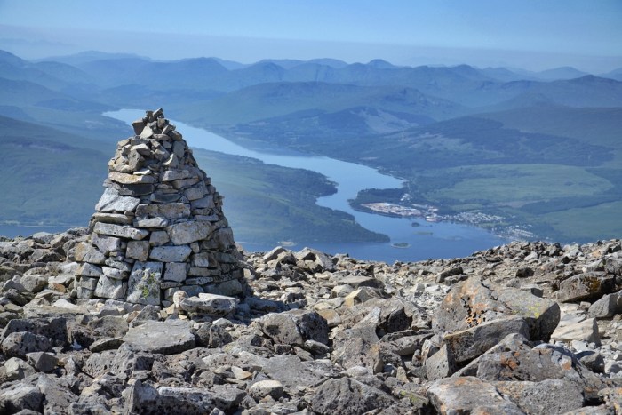 Climbing Ben Nevis