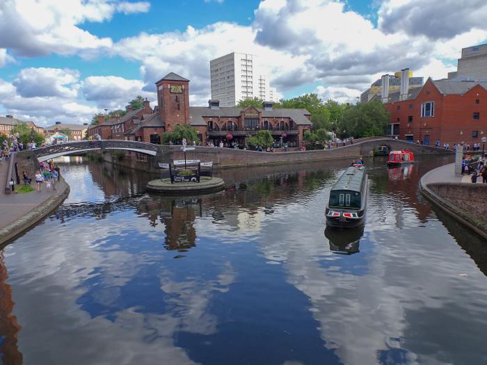 Birmingham is a two hour drive north from London on the way to Edinburgh