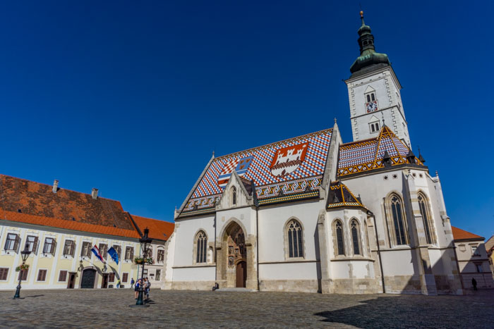 St Mark's Church in Zagreb, Croatia