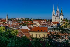 Beautiful view of Zagreb