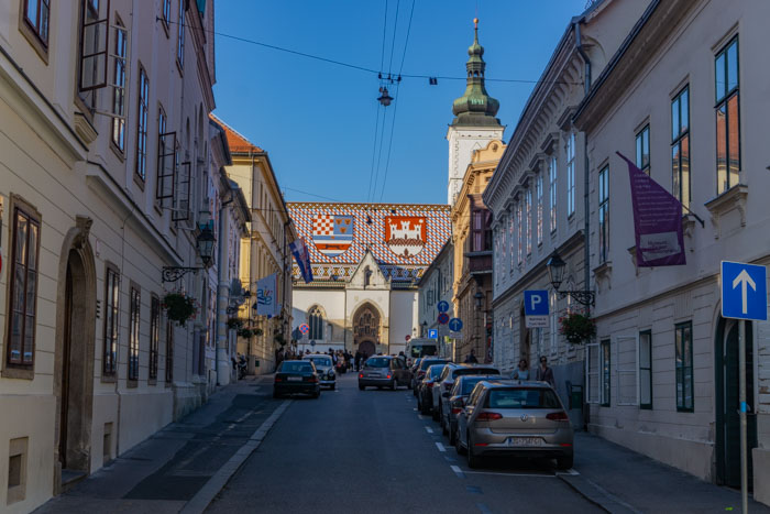 Streets leading to St Mark's Church