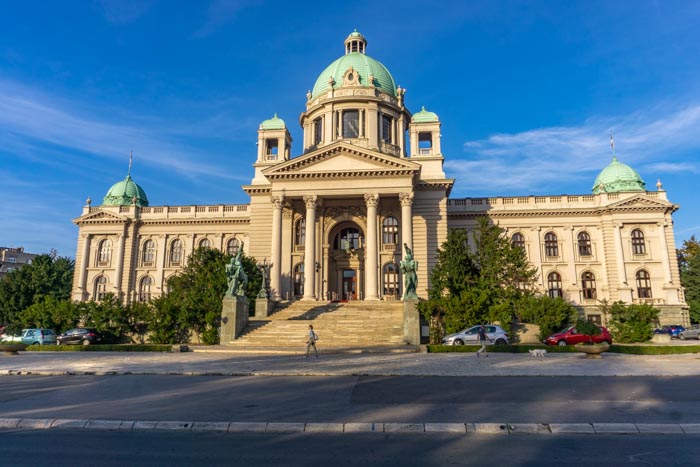 Belgrade's Parliament Building