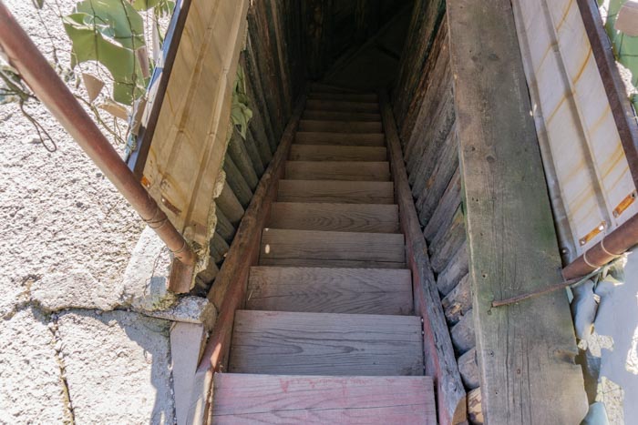 Entrance into the War Tunnel