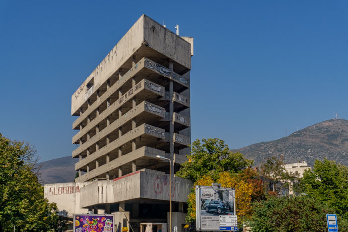 Sniper Tower in Mostar