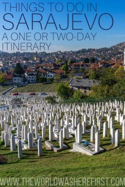 Sarajevo where east meets west