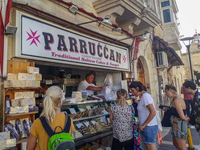 Maltese Sweet Shop in Rabat