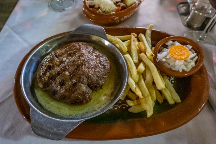 Pljeskavica is eaten throughout the Balkans