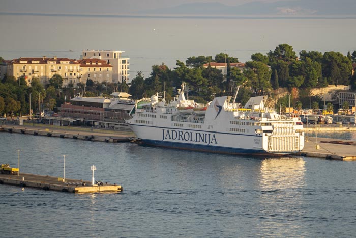 Ferries departing from Split