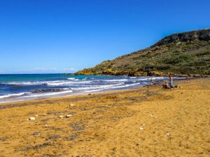 Ramla Beach in Gozo