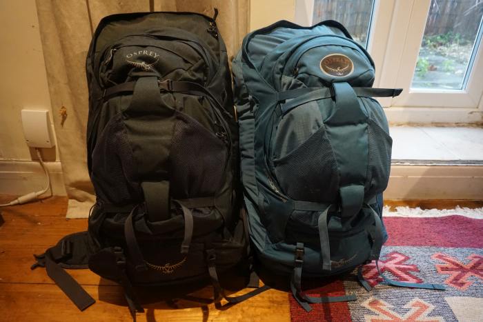 Osprey Farpoint 55 vs 70