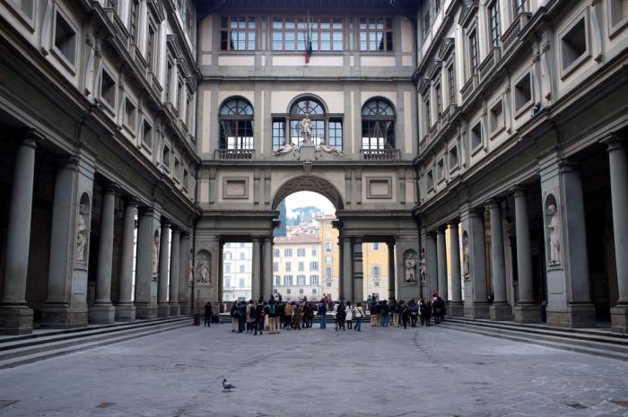 Uffizi Gallery in Florence