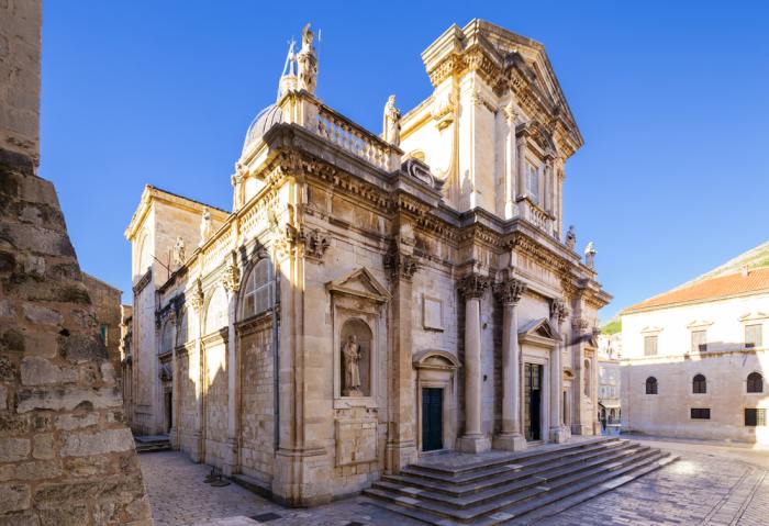 Church of St Ignatius in Dubrovnik