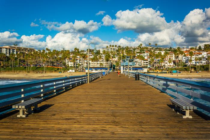 Fishing pier in San Clemente