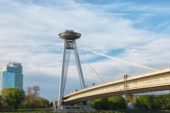 New bridge in Bratislava