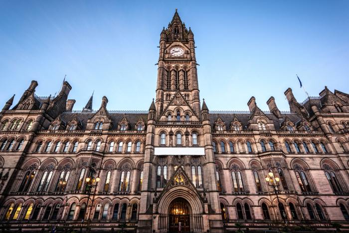 Town hall of Manchester