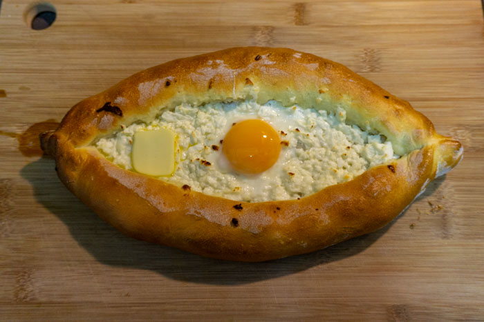 Adjaruli khachapuri
