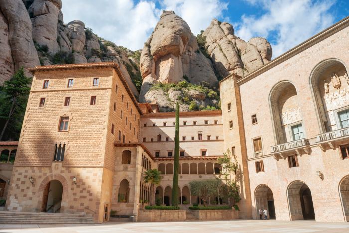 Santa Maria Monastery in Montserrat
