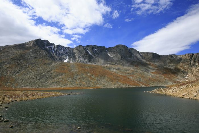 Summit Lake on the Mount Evans Byway