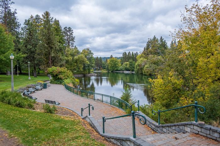 Drake Park in downtown Bend