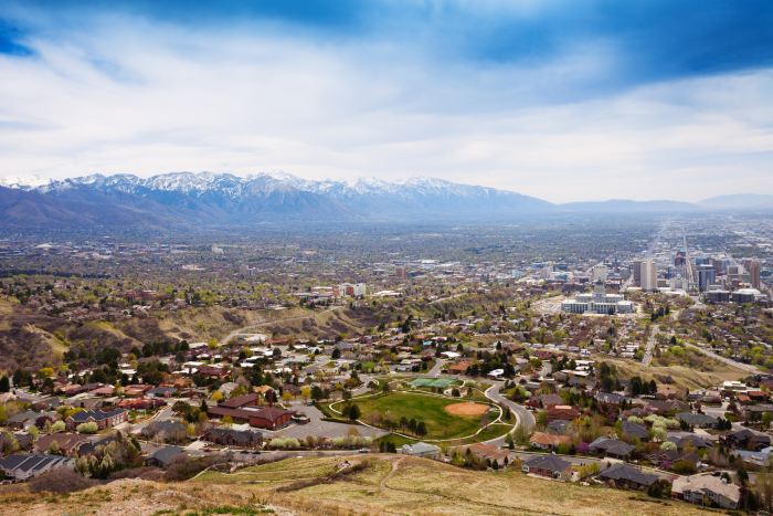 View of Salt Lake City