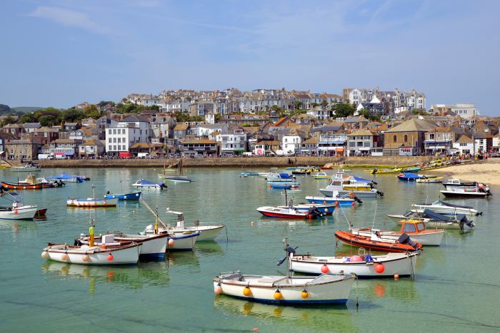 The charming village of St Ives is a great place to stay in Cornwall