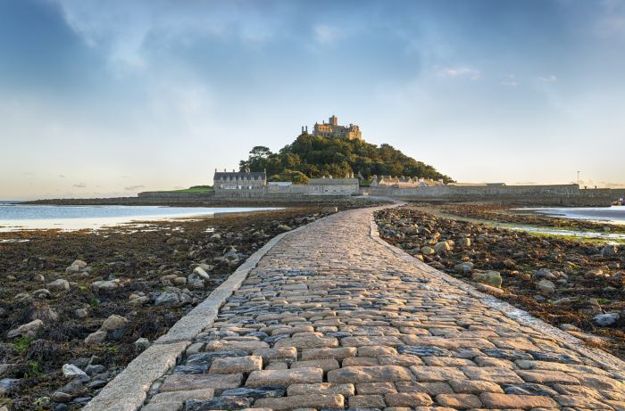St Michaels Mount in Cornwall