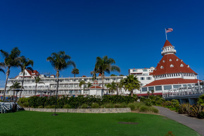 The iconic Hotel Del Coronado