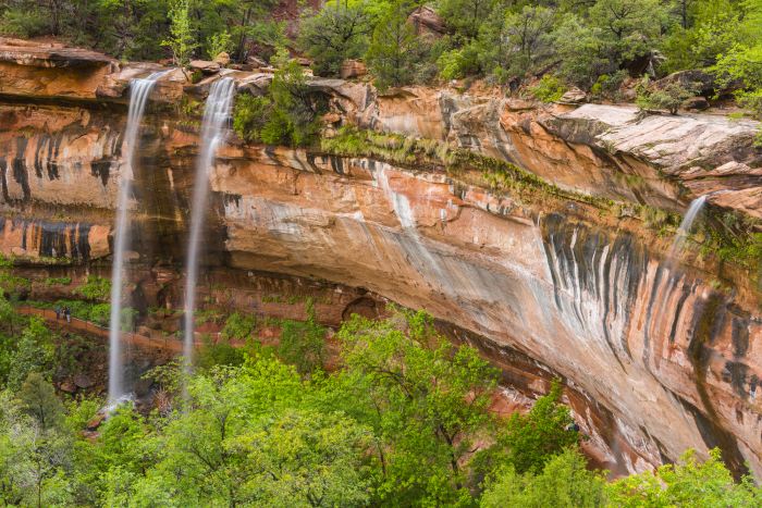 Waterfall at the Lower Emerald Pool