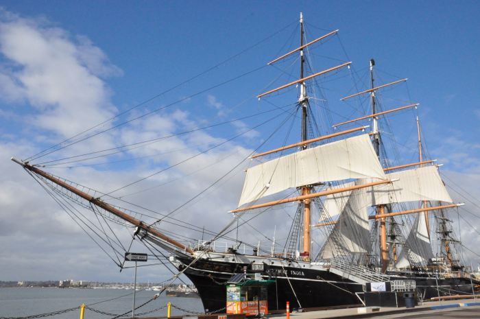 Star of India at the San Diego Maritime Museum