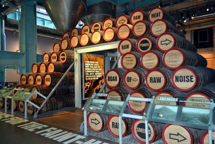 Guinness Storehouse Barrels