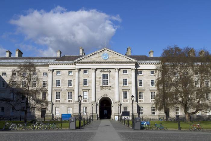 Trinity College in Dublin