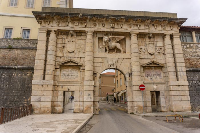 Land Gate in Zadar