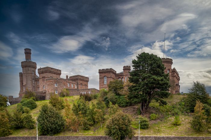 Inverness Castle from the Riverbank