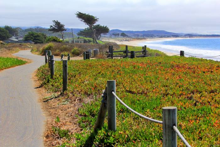 Beautiful Half Moon Bay is a great place to stop between San Francisco & Big Sur