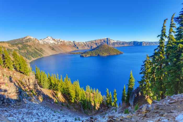 Crater Lake in Oregon