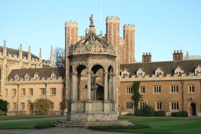 Trinity College in Cambridge