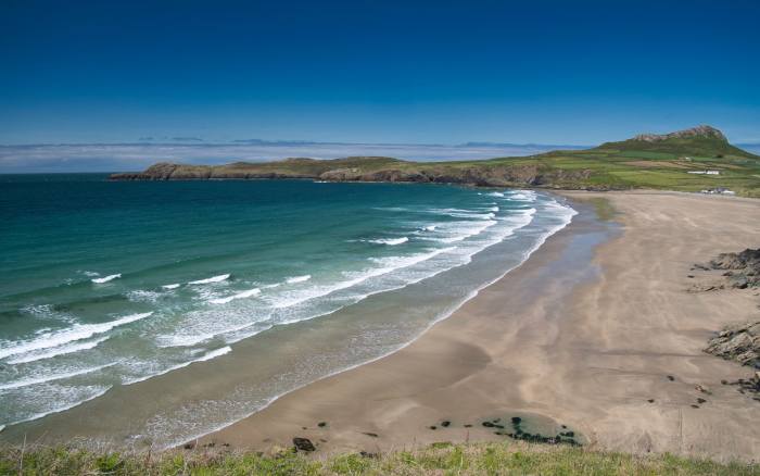 Whitesands Bay Beach in Pembrokeshire