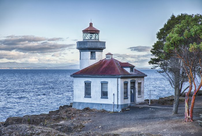 The Lime Kiln Point Lighthouse
