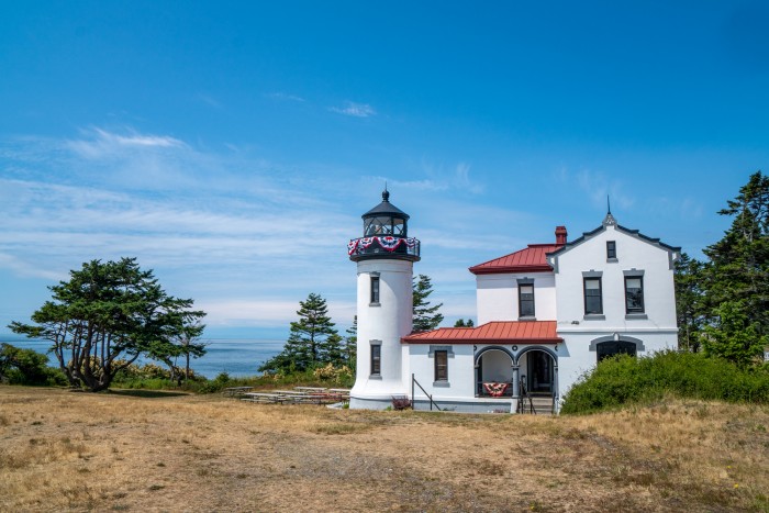 Historic Lighthouse on Whidbey Island