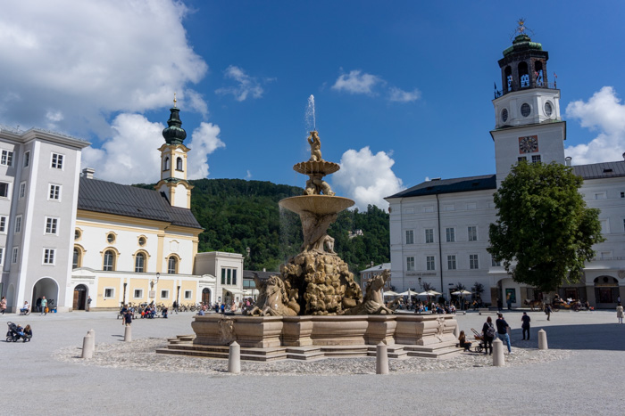Residenzplatz in Salzburg