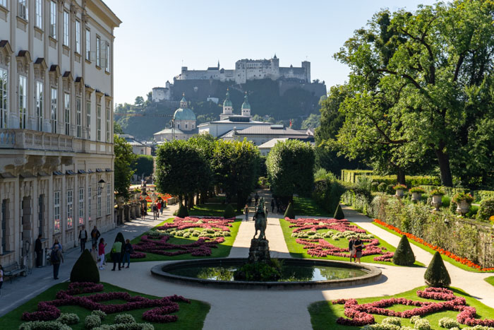 Mirabell Gardens & Hohensalzburg Fortress