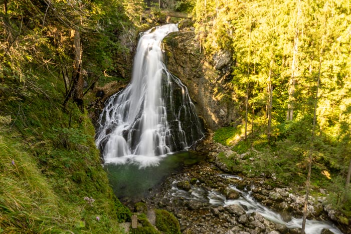 Gollinger Waterfall near Salzburg