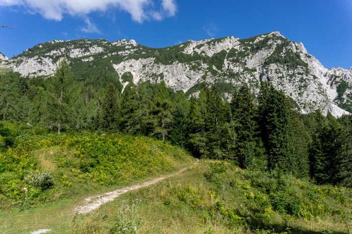 Spectacular views on the Vrsic Pass